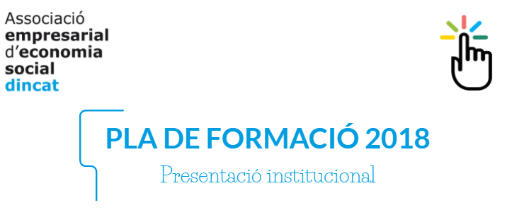 Presentació Institucional del Pla de Formació 2018