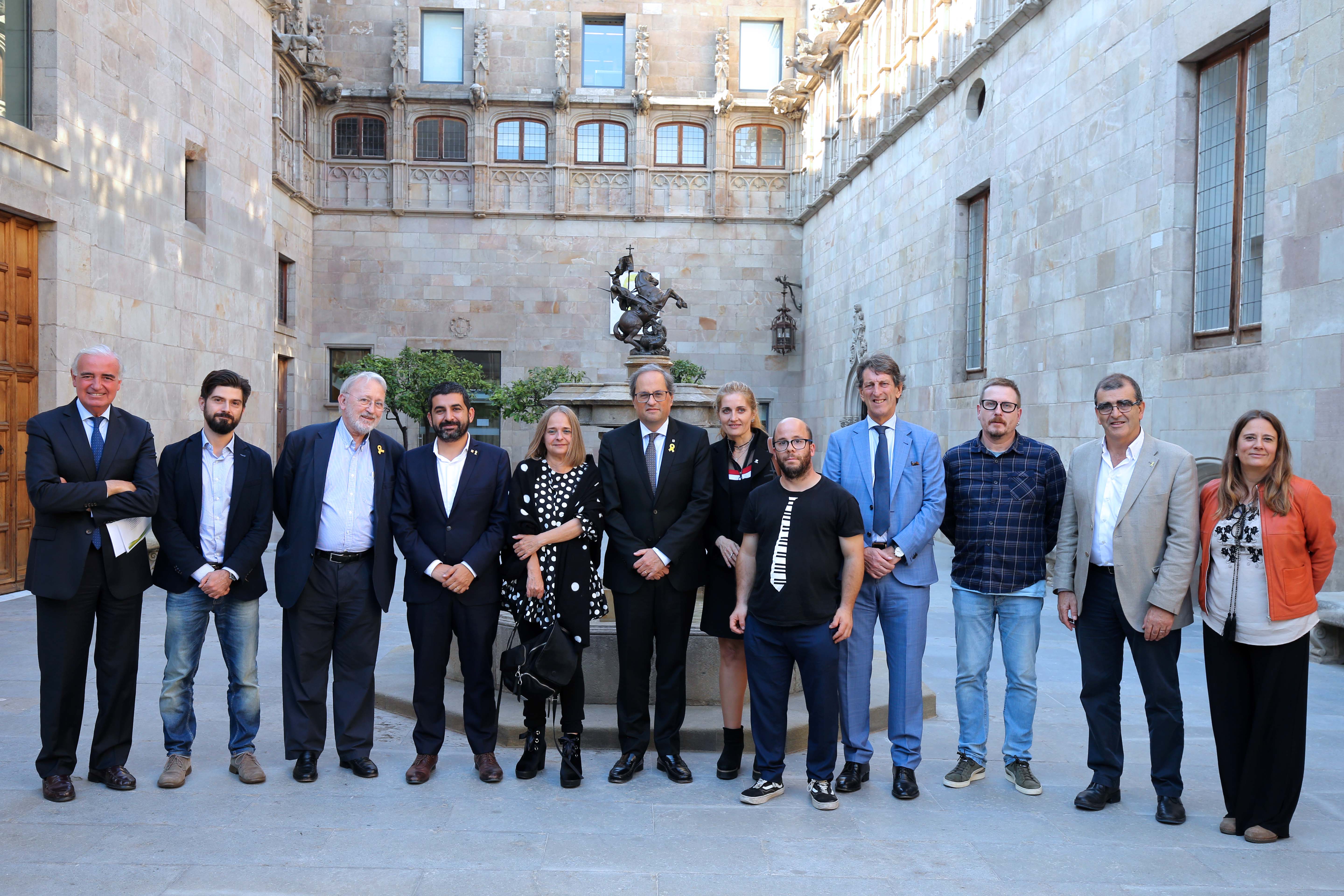 L’AEES Dincat i la Federació Dincat es reuneixen amb el President de la Generalitat